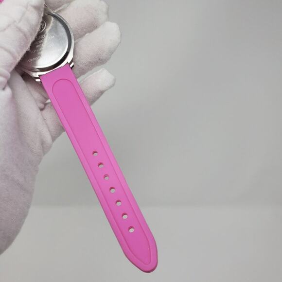 Disney Minnie Mouse Pink Rubber Band Watch - Picture 7 of 10